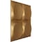 Ekena Millwork 19 5/8in. W x 19 5/8in. H Adonis EnduraWall Decorative 3D Wall Panel Covers 2.67 Sq. Ft. WP20X20ADBGL - alternate 2